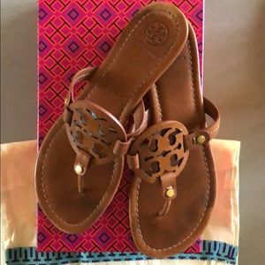Tory Burch Miller Calf Leather Sandals